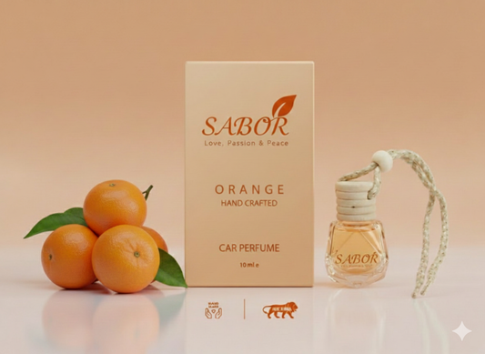 SABOR ORANGE CAR DIFFUSER